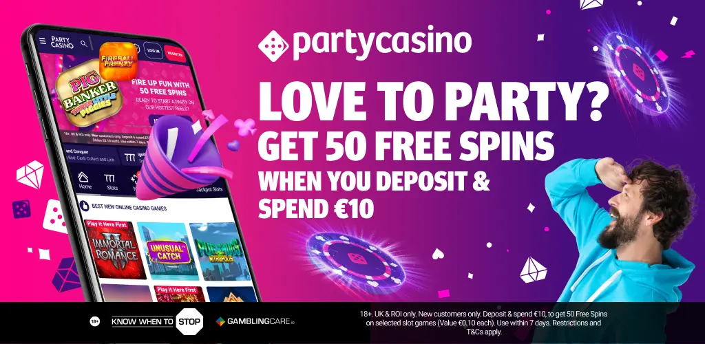 Party Casino promociones de apuestas gratis